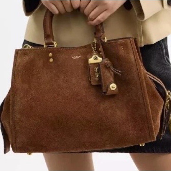 Coach Handbags - Coach Rogue 31 Warm Brown Suede  NWT Factory Packed. CCX24